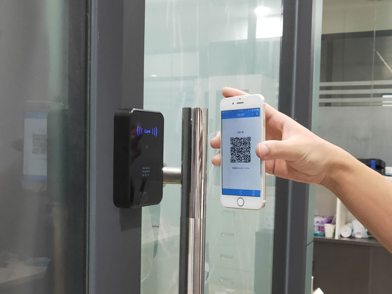 掃碼門禁應用現場