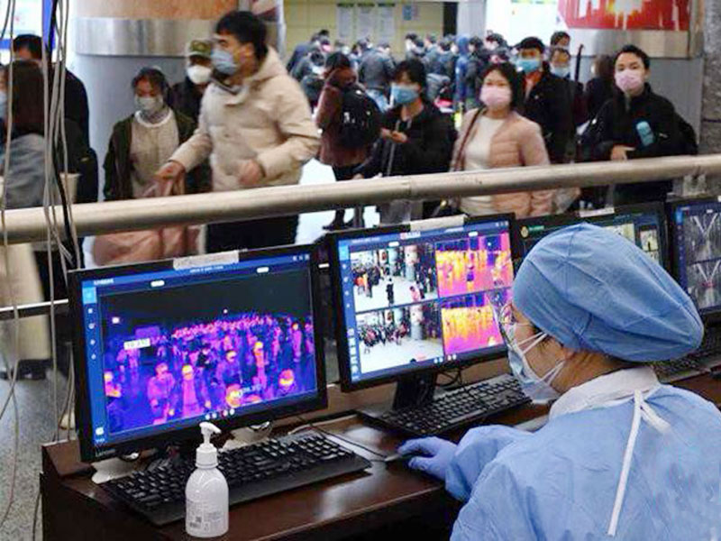 智能體溫監測門禁