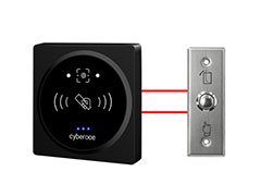 二維碼一體機拆除以后，出門按鈕無法開門